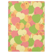 りんごを持つオーナメント クリップボード (裏面)