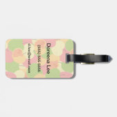 りんごを持つオーナメント ラゲッジタグ (裏面横)