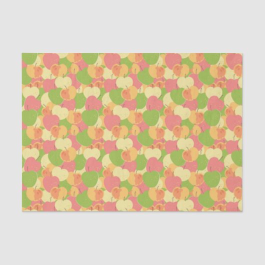 りんごを持つオーナメント 薄葉紙 (正面)