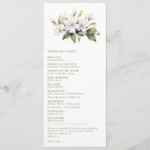 りんごエレガント花ミニマル植物学結婚院 プログラム (裏面)