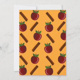 りんごシナモンパターン