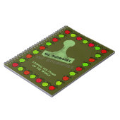 りんごスタンプ先生ギフト ノートブック (左側)