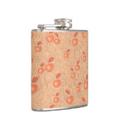 りんごパターン フラスク (右)