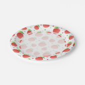 りんごパターン ペーパープレート (アングル)