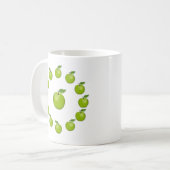 りんごマグ コーヒーマグカップ (正面左)