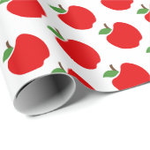 りんご包装紙 ラッピングペーパー (ロールコーナー)