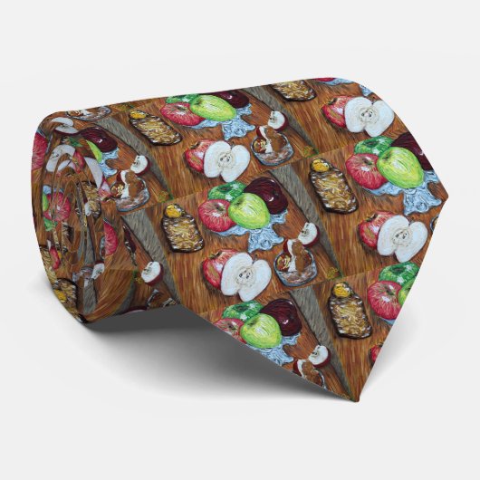 "りんご及び蜂蜜" ネクタイ (ロール)
