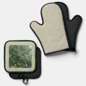 りんご大人気 鍋つかみ&鍋敷きセット (正面/裏面)