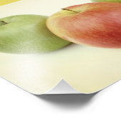 りんご果実 フォトプリント            (角)