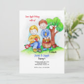 りんご狩りの少年たちへの招待状 招待状 (スタンド正面)