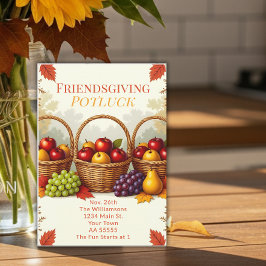 りんご素朴のバスケットにホタックを与える シーズンカード