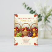 りんご素朴のバスケットにホタックを与える シーズンポストカード (スタンド正面)