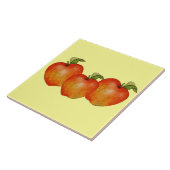 りんご装飾アクセントタイルまたは五徳 タイル (側面)