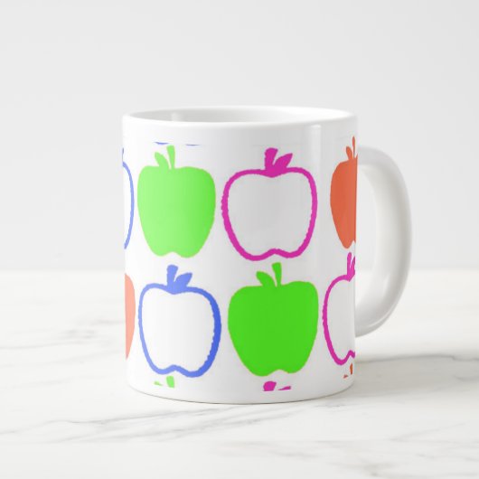 りんご ジャンボコーヒーマグカップ (正面右)