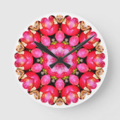 りんご ラウンド壁時計 (正面)