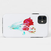 りんご iphone 11 ケース 花 デザイン スタイル  Case-Mate iPhoneケース (裏面(横))