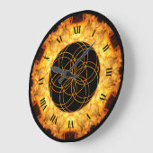 るつぼから# 1～～  ラージ壁時計 (傾斜)