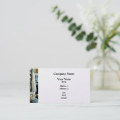 るつぼ及びラボコート – プラチナ 名刺 (スタンド正面)