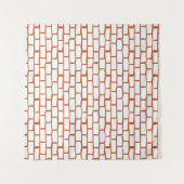 れんがテクスチャ背景 タペストリー (正面(横))