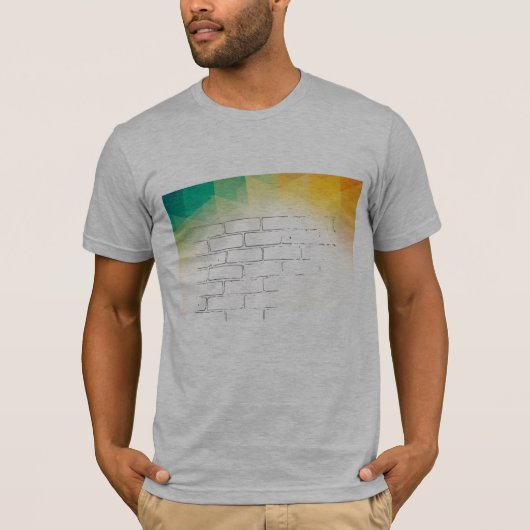 れんが型 Tシャツ (正面)