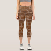 れんが壁のカプリレギンス カプリレギンス (正面)