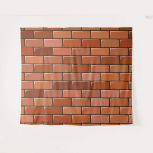 れんが壁 タペストリー (正面(横))