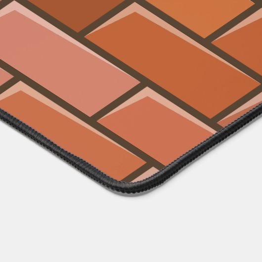 れんが壁 デスクマット (コーナー)