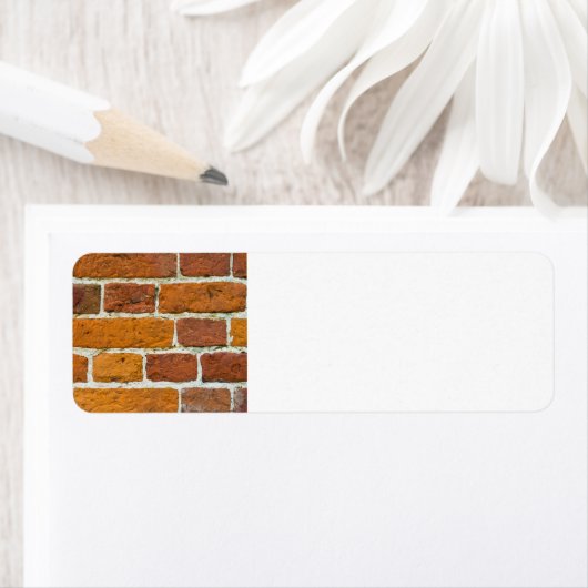 れんが壁 ラベル (インサイチュ)