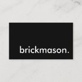 れんが屋さん 名刺 (正面)