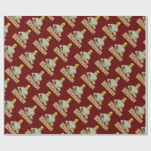 れんが層 ラッピングペーパー (フラット)