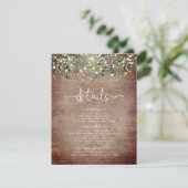 れんが植物結婚学の緑の光詳細 エンクロージャーカード (スタンド正面)