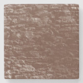 れんが造りのコースターデザイン ストーンコースター (正面)