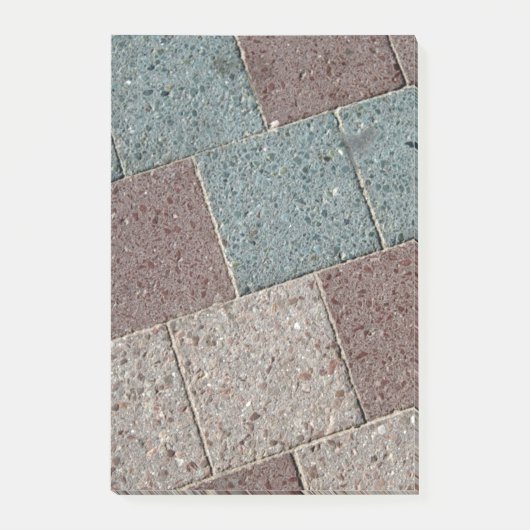 れんが造りのタイル ポストイット (正面)