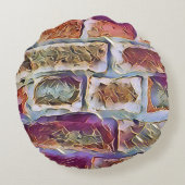 れんが ラウンドクッション (裏面)