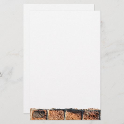 れんが 便箋 (正面/裏面)