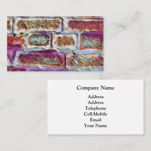 れんが 名刺 (正面/裏面)