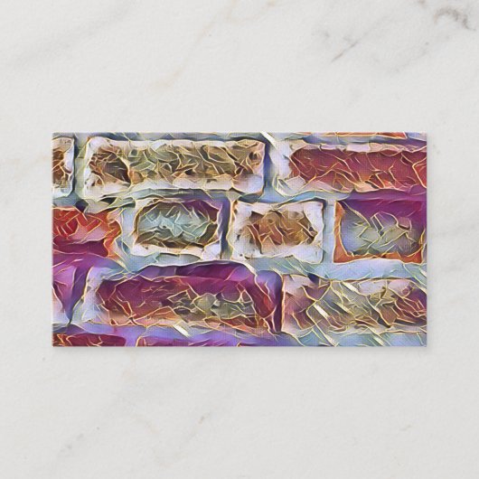 れんが 名刺 (正面)