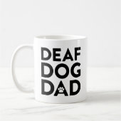 ろうあ犬パパ コーヒーマグカップ (左)