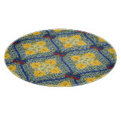 ろうけつ染めインドネシアのワックス・レジスト染色法 カッティングボード (角)