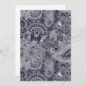 ろうけつ染めインドネシアTシャツ 招待状 (正面/裏面)