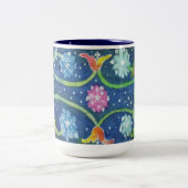 ろうけつ染めタペストリーマグ ツートーンマグカップ (中央)