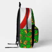 ろうけつ染めテンバカウバックパック プリントバックパック (左)