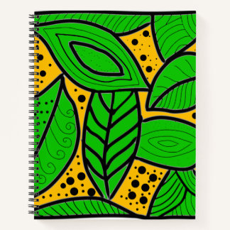 ろうけつ染めテンバカウブックス ノートブック