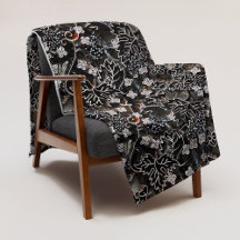 ろうけつ染めトルミチレボンフリースブランケット