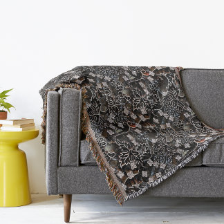 ろうけつ染めトルミチレボンブランケット スローブランケット