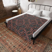 ろうけつ染めバンテンシムバエフリースブランケット フリースブランケット