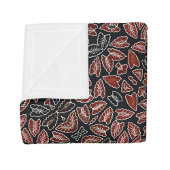 ろうけつ染めバンテンシムバエフリースブランケット フリースブランケット