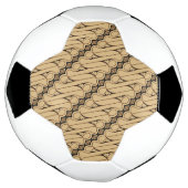 ろうけつ染めパラン、インドネシアパターン、ジャワ語、民族 サッカーボール (回転)