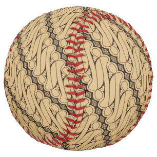 ろうけつ染めパラン、インドネシアパターン、ジャワ語、民族 ソフトボール