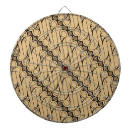 ろうけつ染めパラン、インドネシアパターン、ジャワ語、民族 ダーツボード